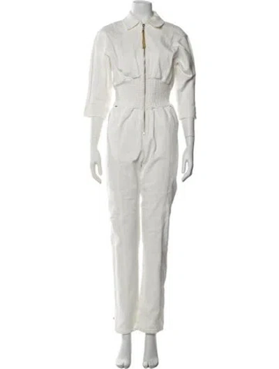 Pre-owned Retroféte Jumpsuit In Neutrals