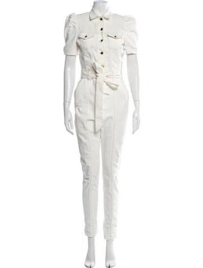 Pre-owned Retroféte Jumpsuit In Neutrals/white