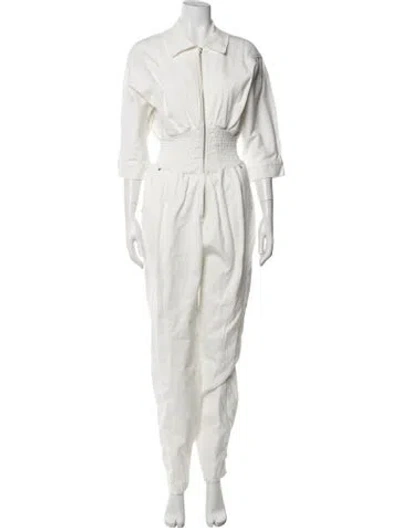 Pre-owned Retroféte Jumpsuit W/ Tags In White