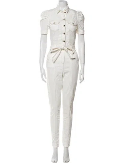 Pre-owned Retroféte Jumpsuit In White