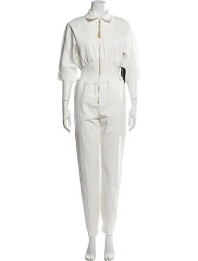 Pre-owned Retroféte Jumpsuit In White