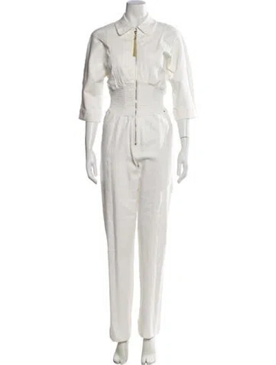 Pre-owned Retroféte Jumpsuit In White