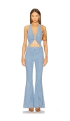 RETROFÉTE KAIRI DENIM JUMPSUIT