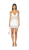 Retroféte Karlie Dress Ivory In White