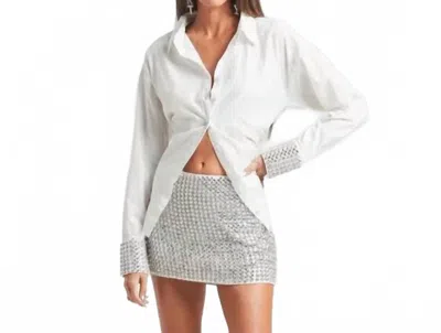 Retroféte Katie Mini Shirt In White