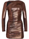 Retroféte Kaylor Mini Dress In Brown