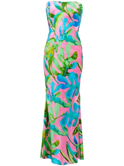 Retroféte Keaton Dress In Turquoise