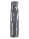 Retroféte Kenia Maxi Dress In Gray