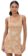 Retroféte Kensington Knit Dress Metallic Multi