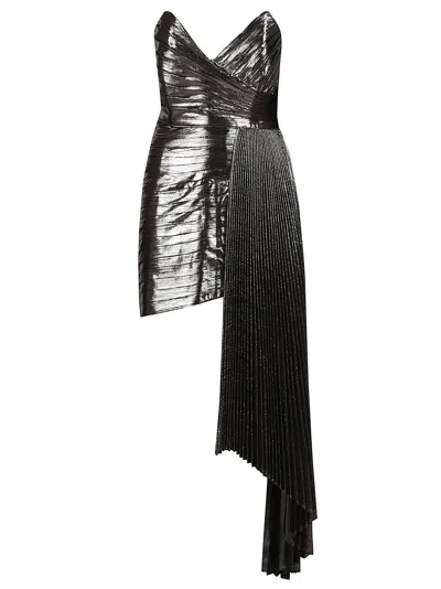 Retroféte Kenzie Dress In Silver