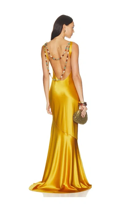 Retroféte Keryn Dress In Dijon