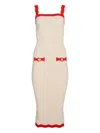 Retroféte Kins Dress In Neutrals