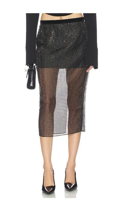 Retroféte Kitty Skirt In Black