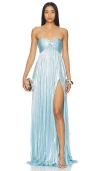 Retroféte Kleid Zoa In Teal