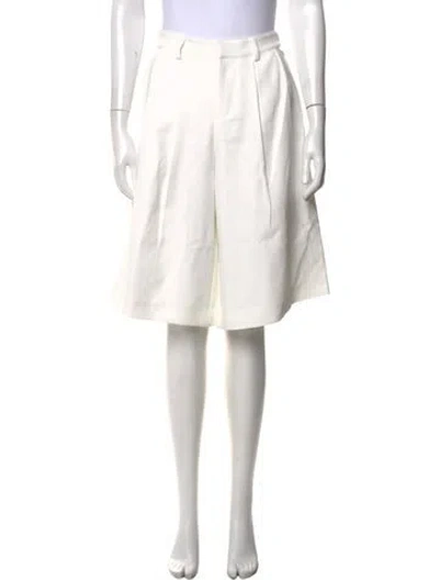 Pre-owned Retroféte Knee-length Shorts W/ Tags In White