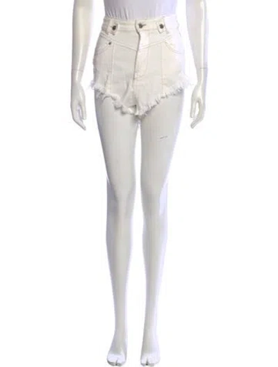 Pre-owned Retroféte Knee-length Shorts In White