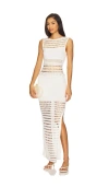 Retroféte Kylan Knit Crochet Dress