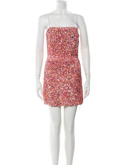 Pre-owned Retroféte Lace Pattern Mini Dress W/ Tags