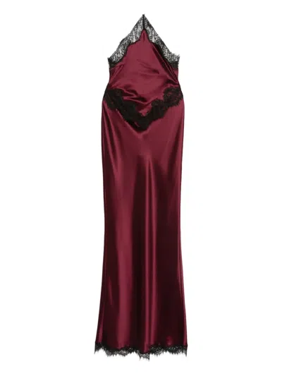 RETROFÉTE LACE-TRIM MAXI DRESS