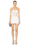 Retroféte Retrofête Short Dress With Decoration In White