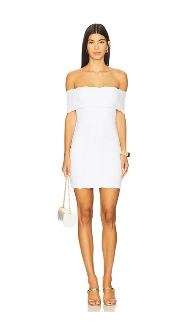 Retroféte Laighton Knit Dress In White