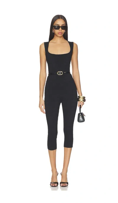 Retroféte Leana Jumpsuit In Black