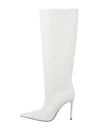 Pre-owned Retroféte Leather Boots In White