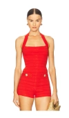 Retroféte Leslie Knit Top In Red