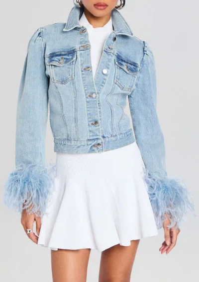 Retroféte Retrofête Libby Jacket In Indigo Feather