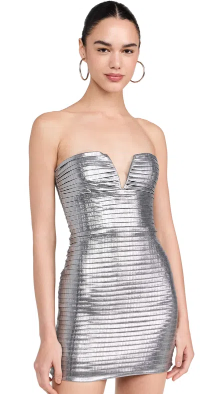Retroféte Liora Dress Aluminium
