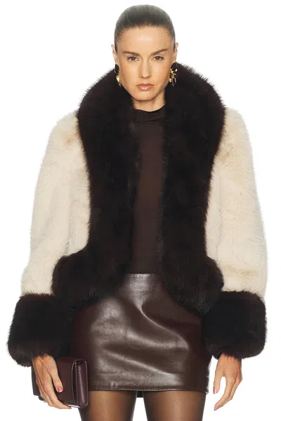 Retroféte Lirrio Jacket In Brown