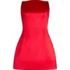 Retroféte Livie Dress Red In Red