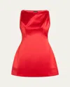 Retroféte Livie Dress In Red
