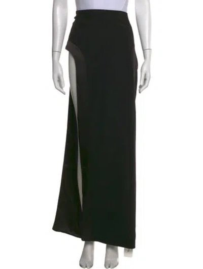 Pre-owned Retroféte Long Skirt W/ Tags In Black