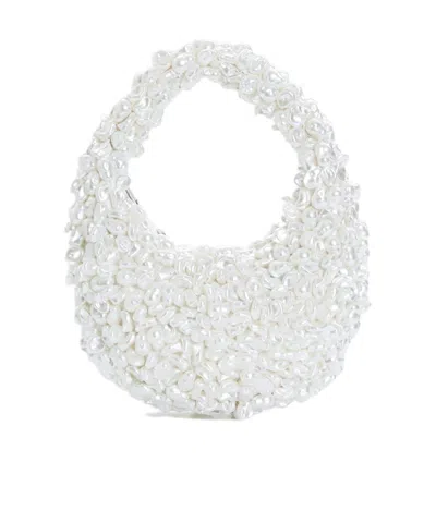 Retroféte Lottie Pearl Bag In White