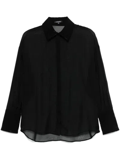 Retroféte Lovelyn Shirt In Schwarz