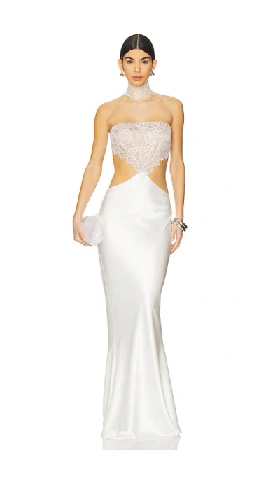 Retrofete Lucie Dress In White