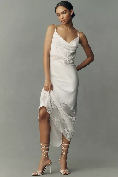 Retroféte Lucio Strappy Ankle-wrap Sandals In White