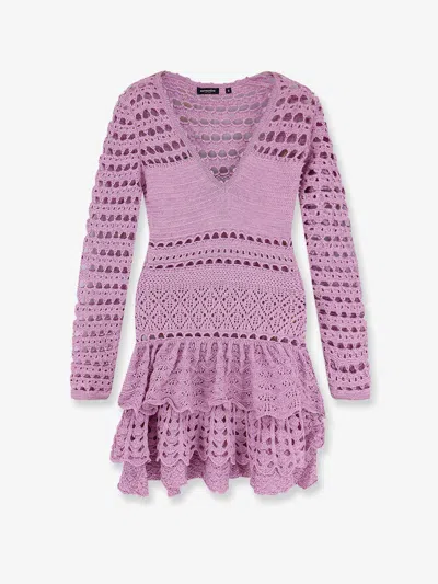 Retroféte Lujan Mini Dress In Pink