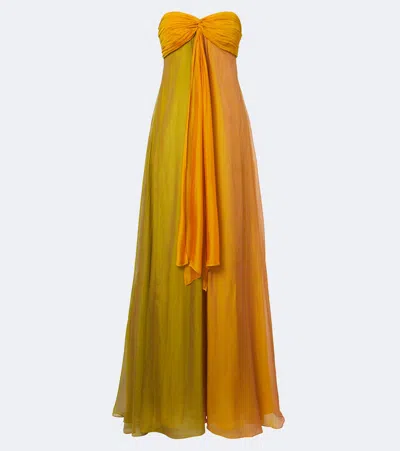 Retroféte Retrofête Lunaria Chiffon Maxi Dress In Multicoloured