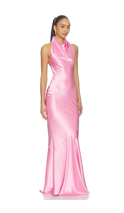 Retroféte Luneth Dress In Pink