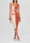Retroféte Lyle Dress In Multi