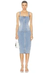 Retroféte Lyndon Dress In Vintage Celeste