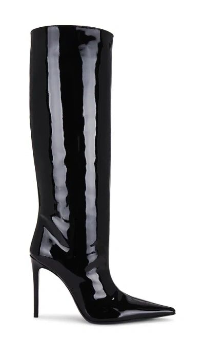 Retroféte Lyra Leather Boot In Black