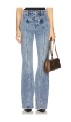 Retroféte Maelle Denim Pant In Greenwich