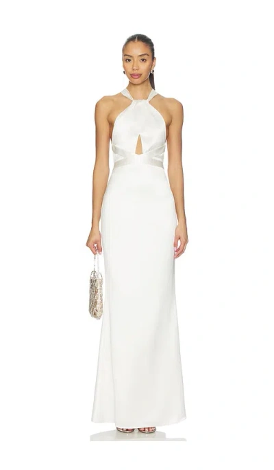 Retroféte Magnolia Dress In White