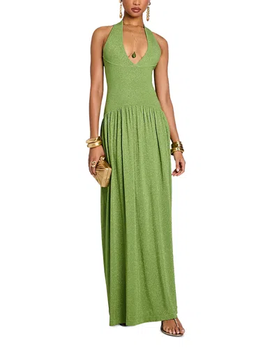 Retroféte Marcelle Dress In Green
