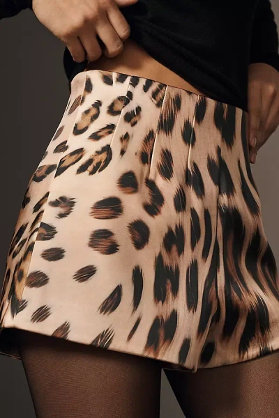 Retroféte Marie High-rise Shorts In Brown