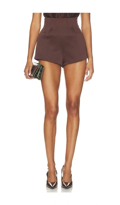 Retroféte Marie Short In Brown