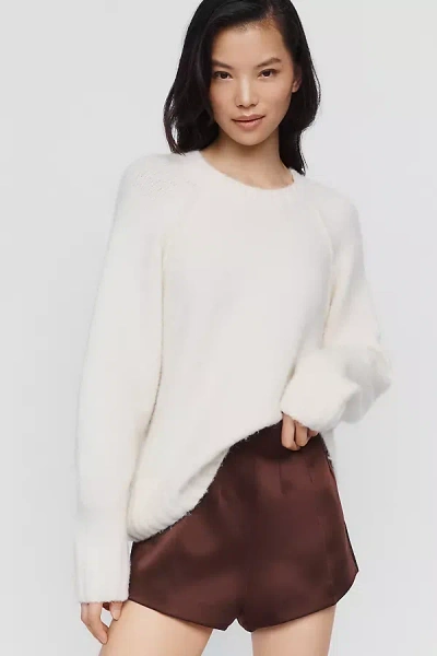 Retroféte Marie Shorts In Brown